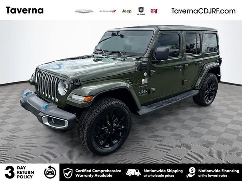 Used 2022 Jeep Wrangler Unlimited Sahara w/ Safety Group AWD/4WD image 1
