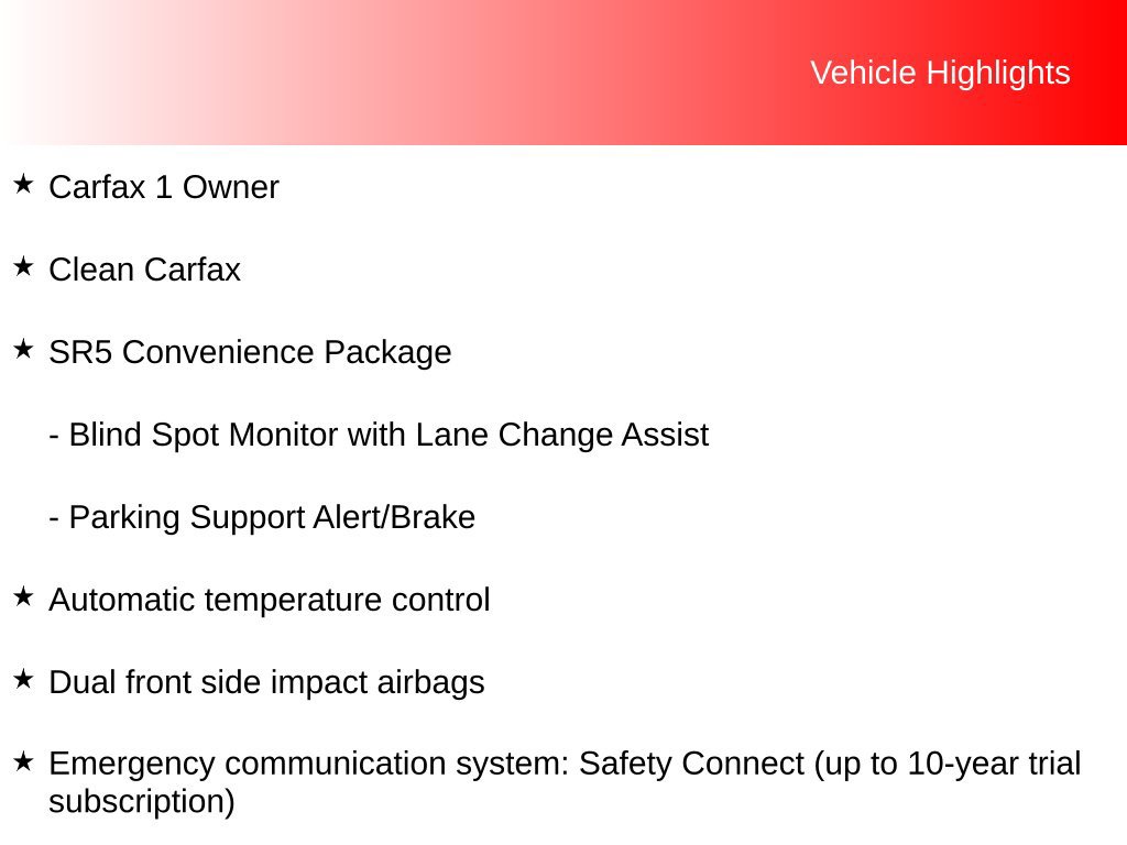 Certified 2026 Toyota Tundra SR5 w/ SR5 Convenience Package AWD/4WD image 10