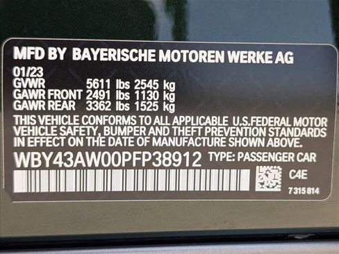 Certified 2023 BMW i4 eDrive35 w/ Premium Package image 26