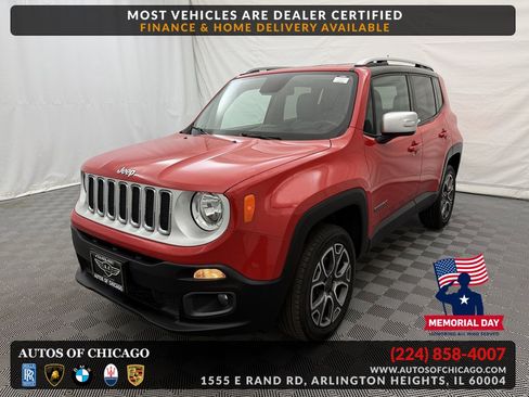 Used 2017 Jeep Renegade Limited AWD/4WD image 1