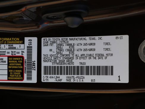 Used 2024 Toyota Tundra 1794 Edition image 36