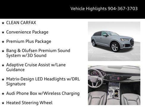 Certified 2023 Audi Q7 2.0T Premium Plus w/ Premium Plus Package image 11