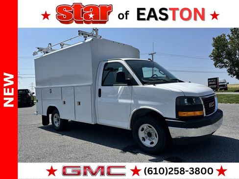 New 2025 GMC Savana 3500 1WT w/ Power Convenience Package image 1