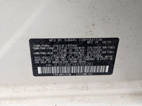 Used 2019 Subaru Crosstrek 2.0i Limited w/ Moonroof Package w/Navigation AWD/4WD image 34