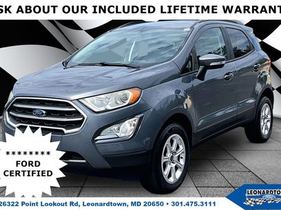 Certified 2019 Ford EcoSport SE