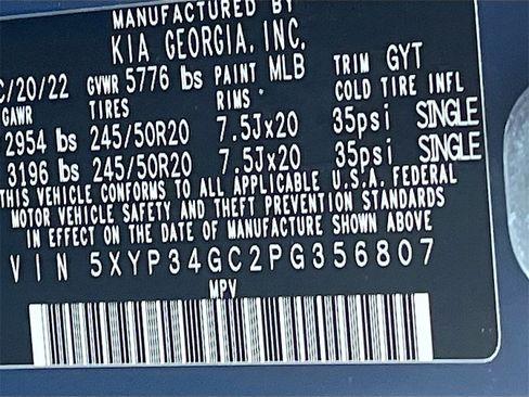 Used 2023 Kia Telluride EX w/ EX Captain's Chair Package image 33