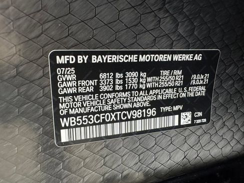 Used 2026 BMW iX xDrive60 w/ M Sport Package image 31