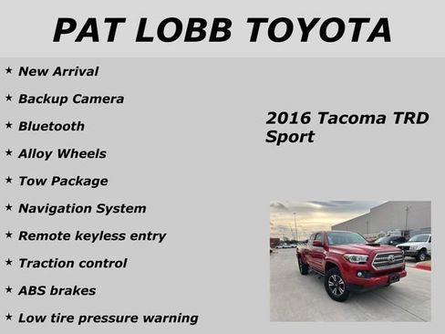 Used 2016 Toyota Tacoma TRD Sport image 20