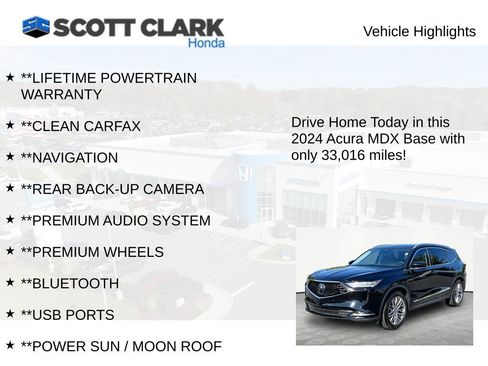 Used 2024 Acura MDX SH-AWD w/ Advance Package image 11