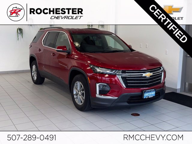 Certified 2023 Chevrolet Traverse LT w/ Rear Camera Mirror Package AWD/4WD image 1