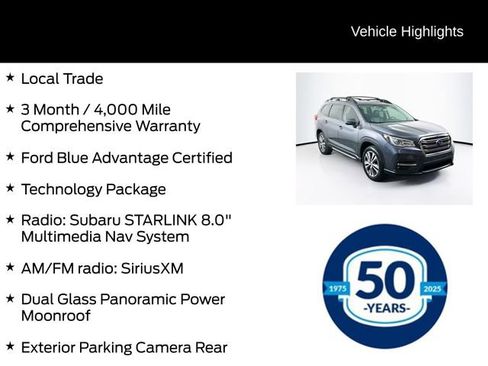 Used 2022 Subaru Ascent Limited w/ Technology Package AWD/4WD image 6