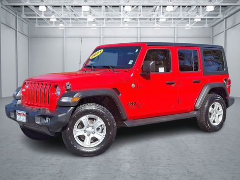 Certified 2021 Jeep Wrangler Unlimited Sport image 1