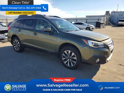 Used 2017 Subaru Outback 2.5i Limited w/ Popular Package #5 AWD/4WD image 5