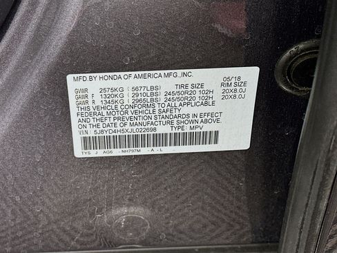 Used 2018 Acura MDX SH-AWD w/ Technology Package image 12