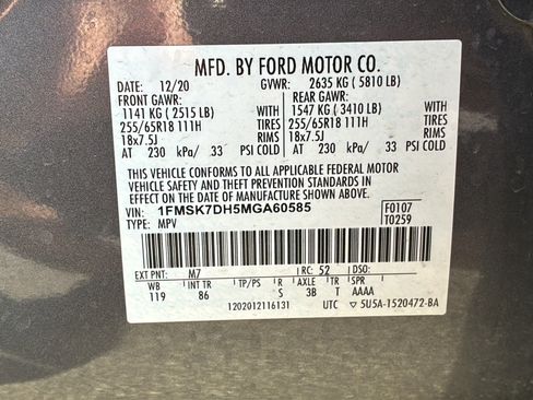 Used 2021 Ford Explorer XLT RWD image 29