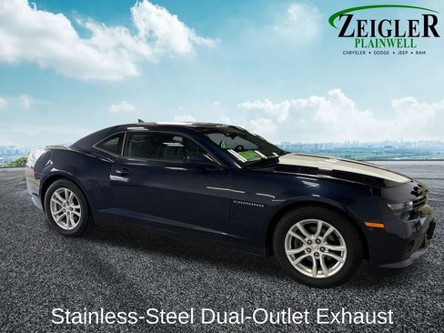 Used 2015 Chevrolet Camaro LS w/ White Rally Stripe Package RWD image 14