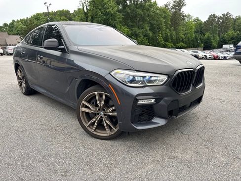 Used 2021 BMW X6 M50i w/ Executive Package AWD/4WD image 4