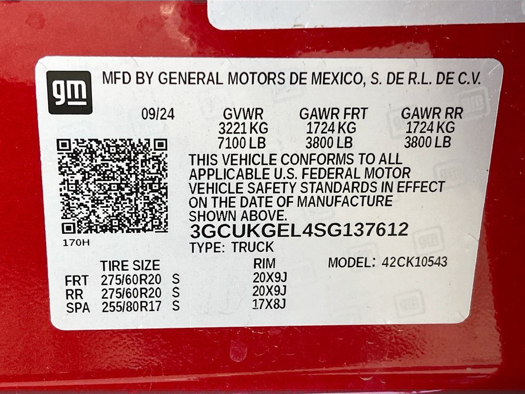 Used 2025 Chevrolet Silverado 1500 LTZ AWD/4WD image 32