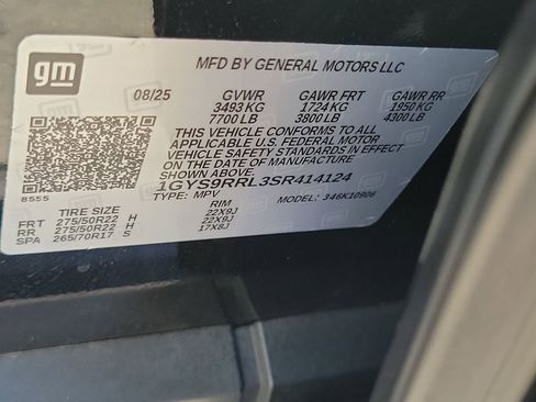 Used 2025 Cadillac Escalade ESV Sport Platinum image 34