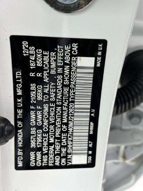 Used 2021 Honda Civic Sport image 20