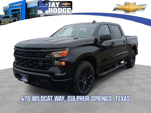 New 2026 Chevrolet Silverado 1500 Custom w/ Turbomax Blackout Package image 1