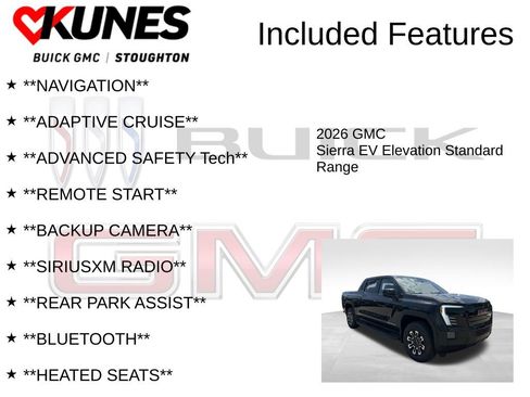 New 2026 GMC Sierra EV Elevation AWD/4WD image 2