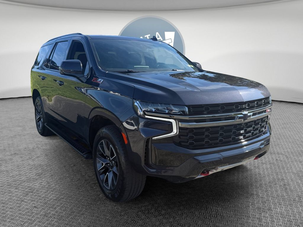 Certified 2022 Chevrolet Tahoe Z71 w/ Luxury Package AWD/4WD image 1