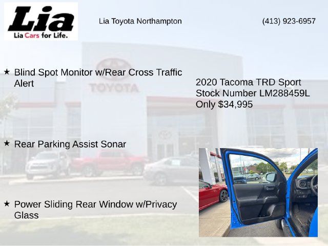 Used 2020 Toyota Tacoma TRD Sport w/ Technology Package AWD/4WD image 21