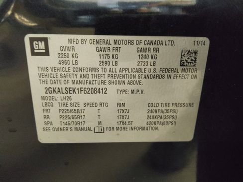 Used 2015 GMC Terrain SLT w/ Open Road Package FWD image 33