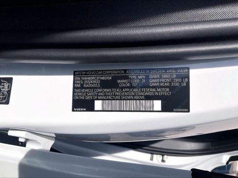 New 2026 Volvo XC60 T8 Plus w/ Climate Package AWD/4WD image 36
