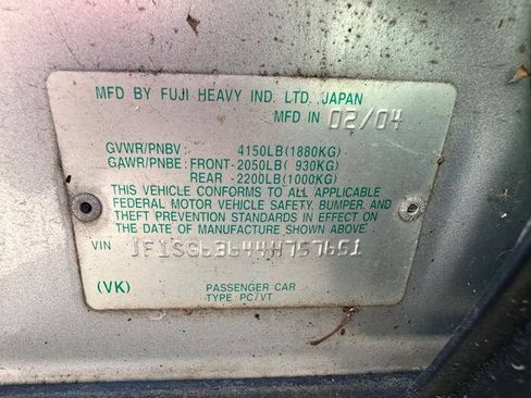 Used 2004 Subaru Forester 2.5X AWD/4WD image 43