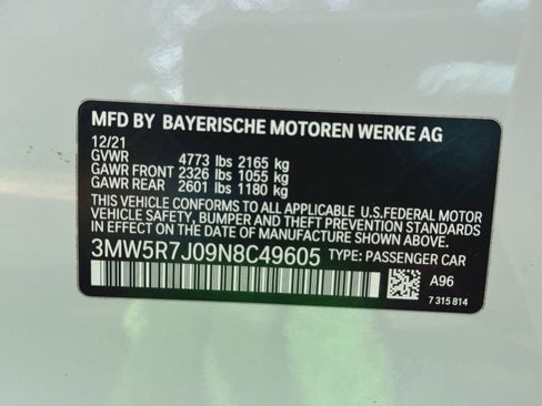 Used 2022 BMW 330i xDrive Sedan w/ Driving Assistance Package AWD/4WD image 38
