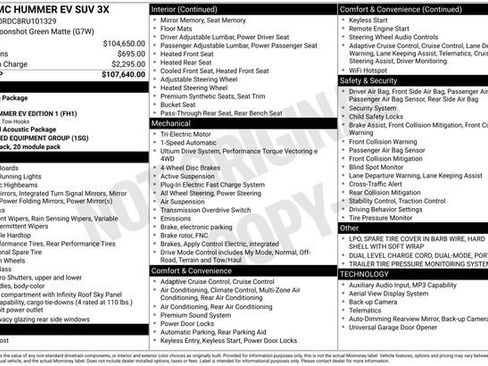 Used 2024 GMC Hummer EV 3X AWD/4WD image 2