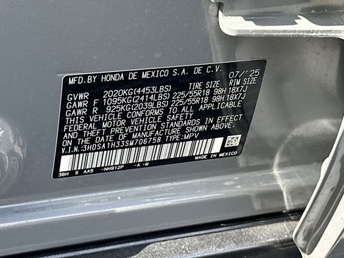 Certified 2025 Acura ADX FWD image 37