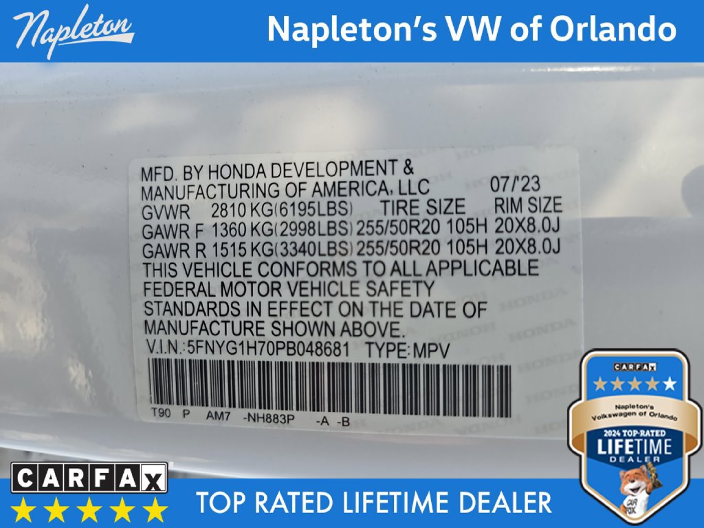 Used 2023 Honda Pilot Touring image 36