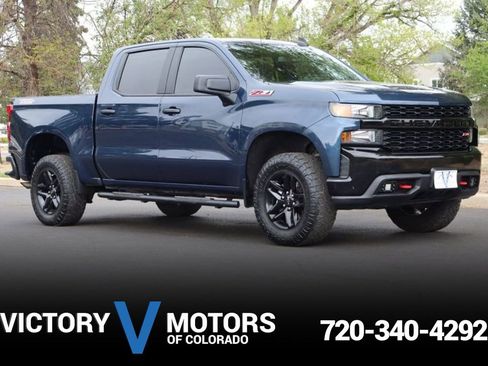 Used 2022 Chevrolet Silverado 1500 Custom Trail Boss w/ Safety Confidence Package AWD/4WD image 1