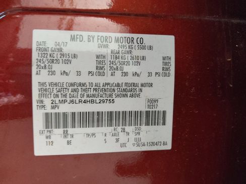 Used 2017 Lincoln MKX Reserve w/ Driver Assistance Package FWD image 33