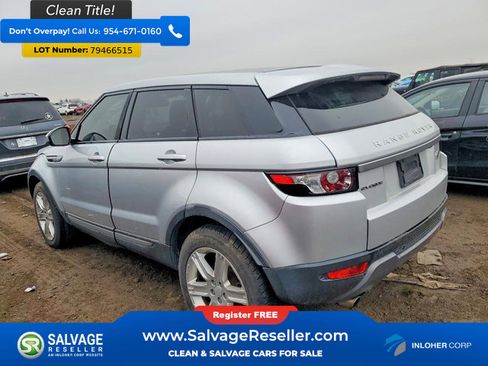 Used 2015 Land Rover Range Rover Evoque Pure Plus image 3