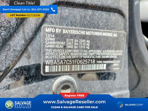 Used 2015 BMW 528i xDrive Sedan AWD/4WD image 16