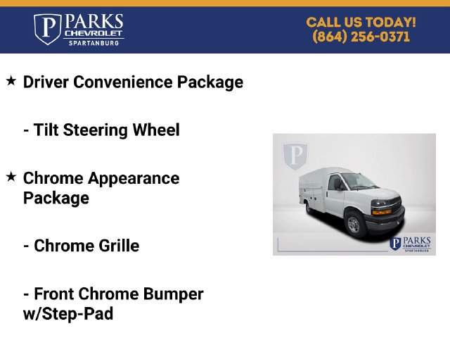 New 2025 Chevrolet Express 3500 w/ Power Convenience Package RWD image 5