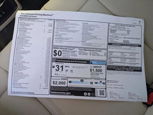 New 2026 BMW 330i Sedan w/ M Sport Package image 17