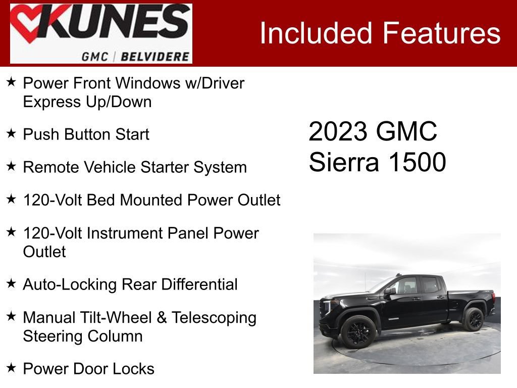 Used 2023 GMC Sierra 1500 Elevation AWD/4WD image 3