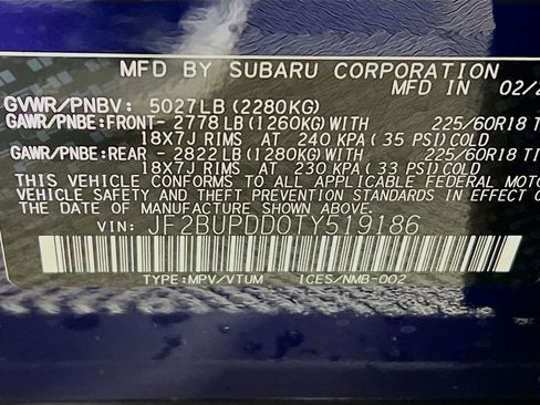 New 2026 Subaru Outback Limited AWD/4WD image 23