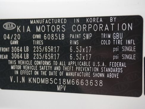 Used 2021 Kia Sedona LX image 29