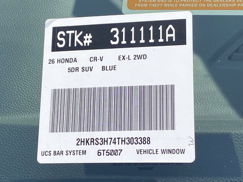 Used 2026 Honda CR-V EX-L image 31