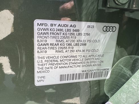Certified 2023 Audi Q5 2.0T Premium w/ Convenience Package AWD/4WD image 37