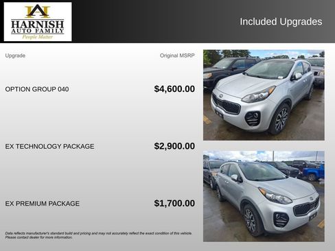 Used 2019 Kia Sportage EX w/ Option Group 040 AWD/4WD image 4