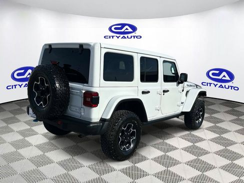 Used 2023 Jeep Wrangler Unlimited Rubicon 4xe w/ Steel Bumper Group AWD/4WD image 3