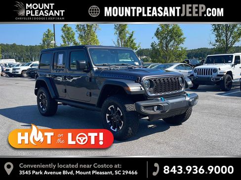 Used 2024 Jeep Wrangler Unlimited Rubicon 4xe AWD/4WD image 1