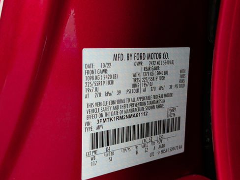 Used 2022 Ford Mustang Mach-E Select w/ Comfort/Technology Package image 42